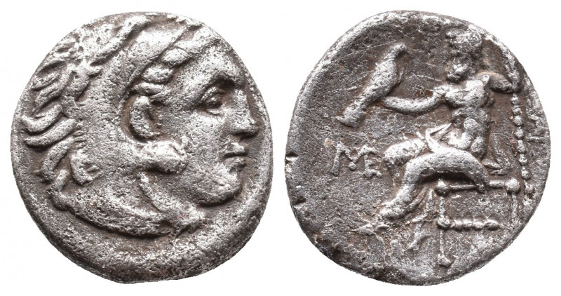 Kings of Macedon. Abydos. Alexander III "the Great" 336-323 BC. Drachm AR 4,01gr...