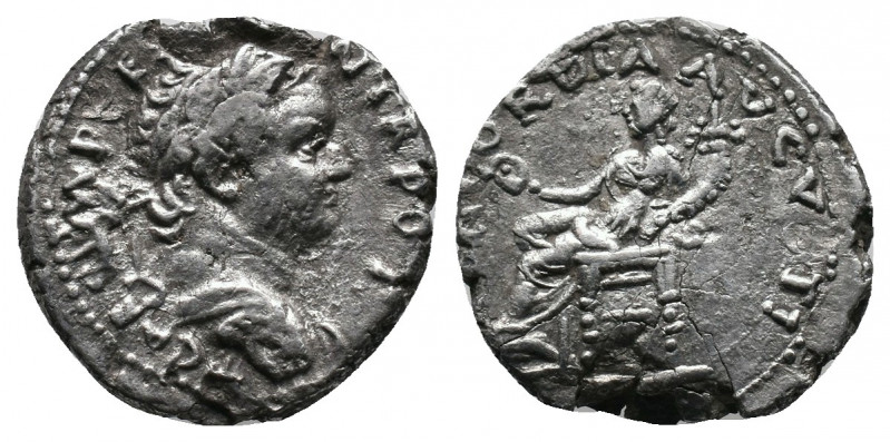 Titus AD 79-81. Denarius 2,95gr. Antioch. Av.: T CAES IMP VESP PON TR POT. Laure...