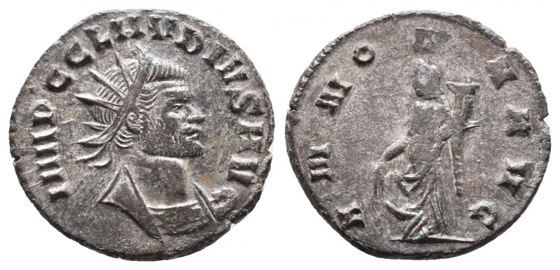 Claudius II Gothicus. Seilvered Antoninianus 3,26gr. Rome, AD 268-270. struck 26...