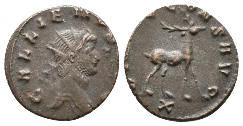 Gallienus(253-268). Antoninianus 2,41gr. Rome. Obv: GALLIENVS AVG. Radiate head ...