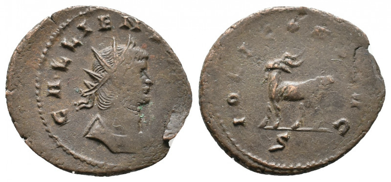 Gallienus (253-268). Antoninianus 3,13gr.. Rome. Obv: GALLIENVS AVG. Radiate and...