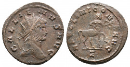 Gallienus, 253-268. Antoninianus 3,95gr. Rome, 267-268. GALLIENVS AVG Radiate head of Gallienus to right. Rev. APOLLINI CONS AVG / Z Centaur walking r...