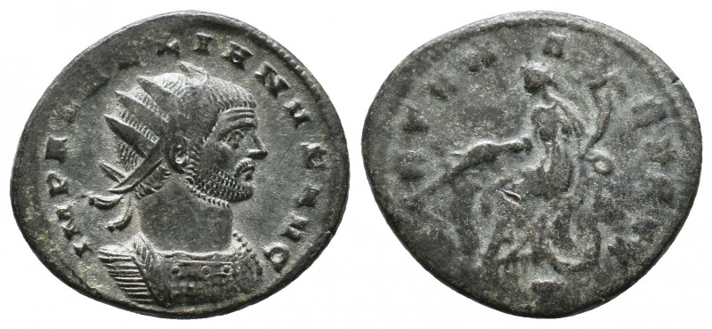 Aurelian 270-275 Silvered Antoninianus 4,25gr. Mediolanum. IMP AVRELIANVS AVG. R...
