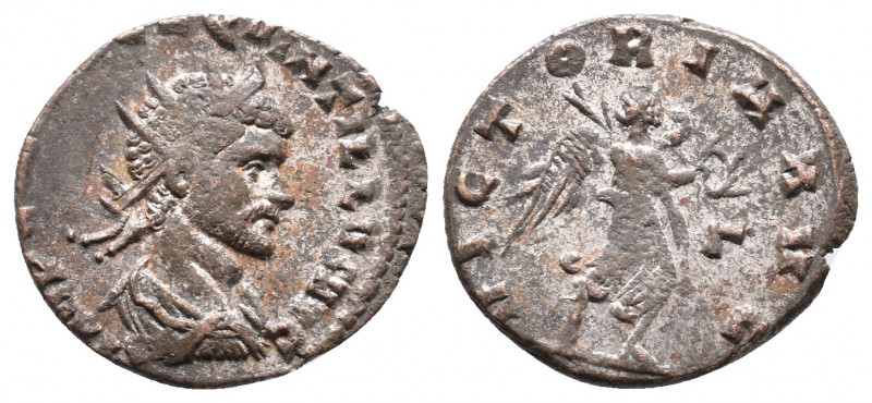 CLAUDIUS II GOTHICUS, 268-270 AD. Æ Antoninianus 2,58gr. Rome. Radiate, draped a...