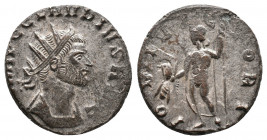 Claudius II Gothicus. AD 268-270. Antoninianus 3,77gr. Rome mint. Issue II, AD 268-269. Radiate, draped, and cuirassed bust right / Jupiter standing l...