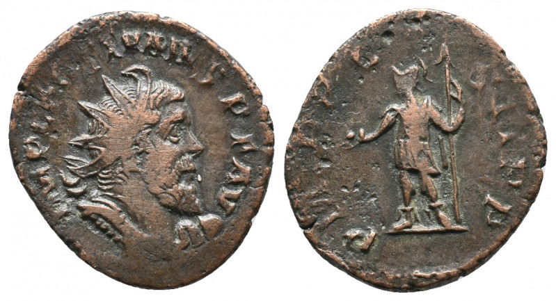 Postumus (260-269). Antoninianus 3,06gr. Treveri, AD 261. Radiate, draped and cu...