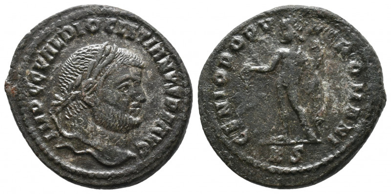 Diocletianus, 284-305, 296/297 AD Folis Ticinum 9,14gr