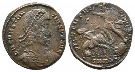 Constantius II Æ Centenionalis 5,26gr. Fallen horseman