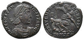 Constantius II Æ Centenionalis 5,25gr. Fallen horseman