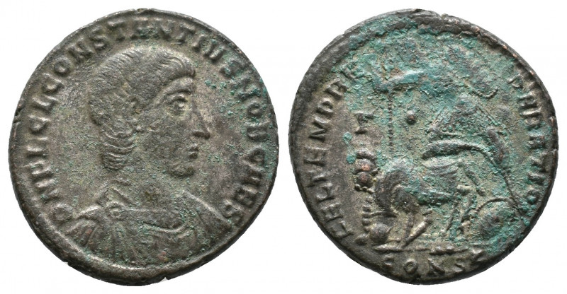 Constantius II Æ Centenionalis 5,89gr. Fallen horseman
