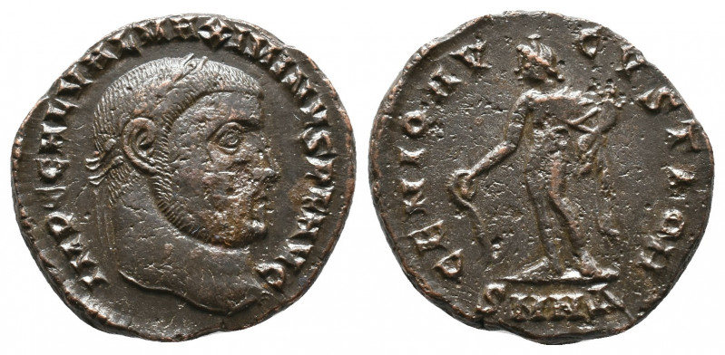Maximinus II Daia, as Caesar AD 305-308. Follis 5,92gr
