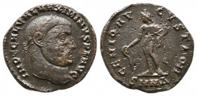 Maximinus II Daia, as Caesar AD 305-308. Follis 5,92gr