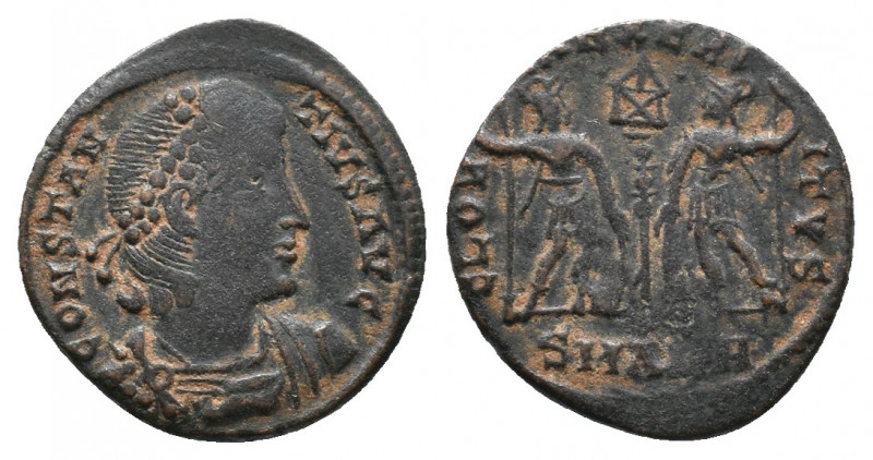 Constantius II Æ Follis 1,24gr.