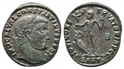 CONSTANTINE I. 307-337 AD. Æ Follis 3,44gr