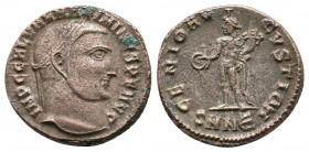 Maximinus II Daia, as Caesar AD 305-308. Follis 5,53gr