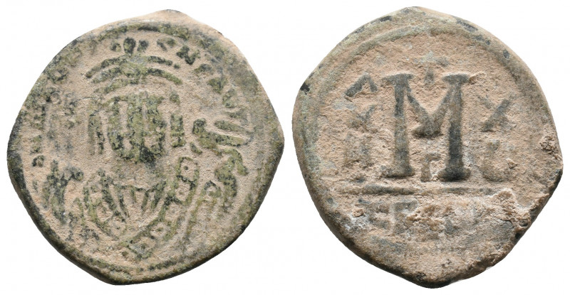 Maurice Tiberius, 582-602. Follis 11,15gr