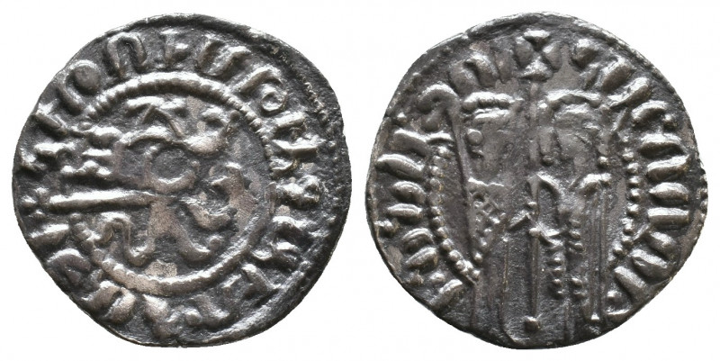 ARMENIA, Hetoum I and Zabel, 1226-1270, Half Tram Silver 2,63gr., AC 346 var. F ...