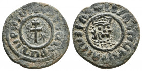 ARMENIA, Levon I, 1198-1219, Tank Bronze 7,58gr., AC 303 F