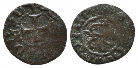 ARMENIA, Levon II, 1270-1289, Kardez Bronze 0,68gr., AC 388 scarce