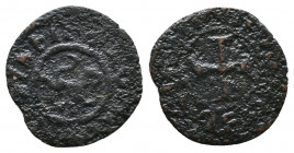 ARMENIA, Levon II, 1270-1289, Kardez Bronze 0,94gr., AC 388 scarce