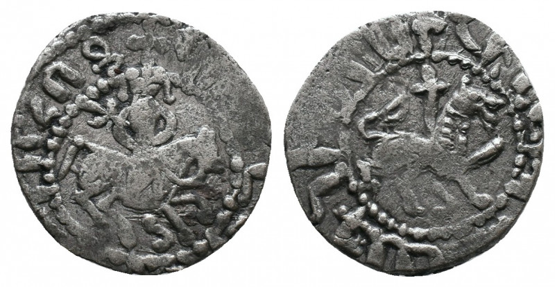 ARMENIA, Levon III, 1301-1307, Takvorin Silver 2,13gr., AC 427 var. F