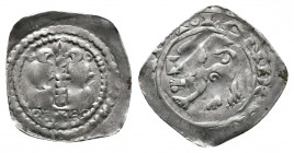 AUSTRIA, Carinthia, Bernard II, 1202-1256, Friesacher Pfennig AR 0,72gr., F
