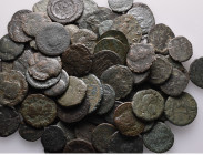 Lot of ca. 100 Late roman AE coins / SOLD AS SEEN NO RETURN