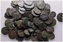 Lot of ca. 100 Late roman AE coins / SOLD AS SEEN NO RETURN
