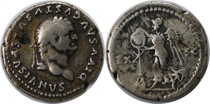 Römische Münzen, MÜNZEN DER RÖMISCHEN KAISERZEIT. Divus Vespasianus, ab 79 n. Ch...