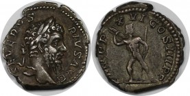 Römische Münzen, MÜNZEN DER RÖMISCHEN KAISERZEIT. Septimius Severus, 193-211 n. Chr, AR-Denar. Silber. 3.72 g. Sehr schön
