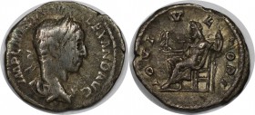 Römische Münzen, MÜNZEN DER RÖMISCHEN KAISERZEIT. Alexander Severus, 222-235 n. Chr, AR-Denar. Silber. 2.73 g. Sehr schön