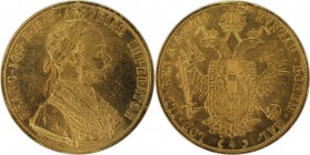 RDR – Habsburg – Österreich, KAISERREICH ÖSTERREICH. Franz Joseph I 91848 - 1916). 4 Dukaten 1904 Wien, 13.97 g. Gold. Fast Vorzüglich