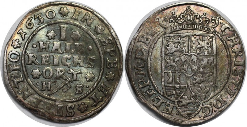 Altdeutsche Münzen und Medaillen, BRAUNSCHWEIG-LÜNEBURG-CELLE. 1/2 Reichsort (1/...