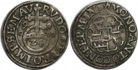 Altdeutsche Münzen und Medaillen, Minden-Bistum. Anton von Schauenburg (1587-1599). 1/24 Taler 1598. Silber. Sehr schön