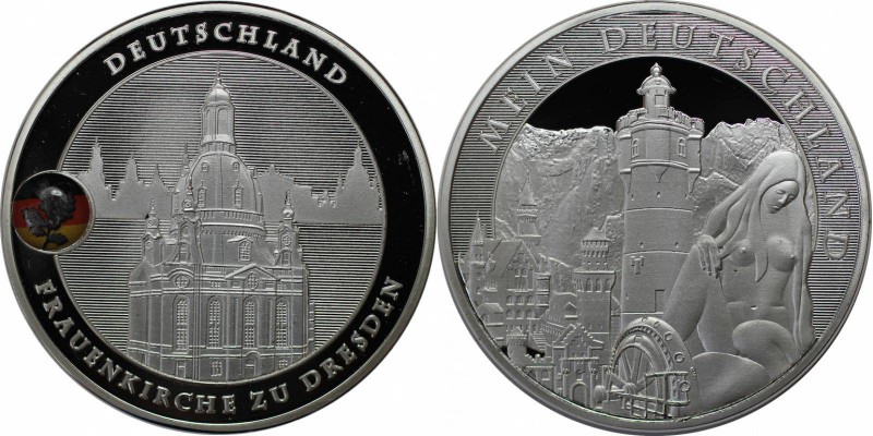 Deutsche Münzen und Medaillen ab 1945, BUNDESREPUBLIK DEUTSCHLAND. Frauenkirche ...
