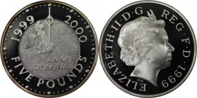 Europäische Münzen und Medaillen, Großbritannien / Vereinigtes Königreich / UK / United Kingdom. Millennium. 5 Pounds 1999, Silber. KM 1006a. Polierte...