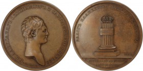 Russische Münzen und Medaillen, Alexander I (1801-1825). Medaille 1801, von C. Leberecht, auf seine Krönung in Moskau am 15. September. Büste r. // Kr...