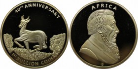 Weltmünzen und Medaillen , Africa. Medal. Polierte Platte