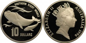 Weltmünzen und Medaillen, Australien / Australia. 10 Dollars 1996, Silber. 0.6OZ. Polierte Platte