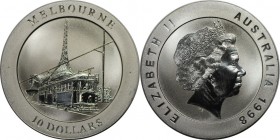 Weltmünzen und Medaillen, Australien / Australia. 10 Dollars 1998, Silber. 0.67 OZ. Polierte Platte