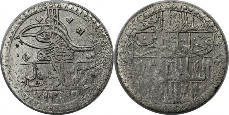Weltmünzen und Medaillen, Türkei / Turkey. Yuzluk AH 1203/13 (1801), Silber. 31....