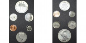 Weltmünzen und Medaillen , Vereinigte Staaten / USA / United States. Olympische 1984. Set 1984. Polierte Platte