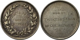 Medaillen und Jetons, Hundesport / Dog sports. Grossbritannien, Crufts. Medaille 1904, 33 mm. Silber. Vorzüglich, Kratzer