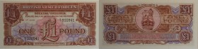 Banknoten, Großbritannien / Great Britain. 1 Pound (1956). 3.Series. P.29. I