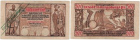 Banknoten, Polen / Poland. Lokale polnisch - russische Banknoten. Königsberg. Stadtregierung. 500 000 Mark 1922. R-13046. F-VF