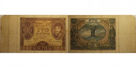 Banknoten, Polen / Poland. 100 Zlotych 1934. P.75. III
