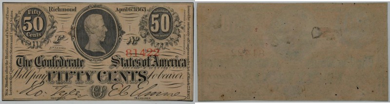Banknoten, USA / Vereinigte Staaten von Amerika, Konförderierte Staaten von Amer...
