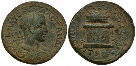 PONTUS, Neocaesarea AE30 (Bronze, 18.39g, 30mm) Severus Alexander, Issued ΡΟΑ = 171 (234/235)
Obverse: ΑΥ Κ Μ ΑΥ ϹƐ ΑΛƐΖΑΝΔΡΟϹ - laureate, draped and...