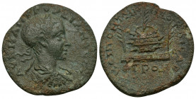 PONTUS, Neocaesarea AE29 (Bronze, 1258g, 29mm) Gordian III (238-244) Issued Year ΡΟΗ = 178 (AD 241/2)
Obverse: ΑΥ Κ Μ ΑΝΤ ΓΟΡΔΙΑΝΟϹ - laureate, drape...