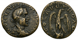 TROAS, Alexandria, Trebonianus Gallus (251-253) 
Obv: IMP C VIB TRIB GALLVS AVG - laureate, draped and cuirassed bust of Gallus, right, seen from rea...